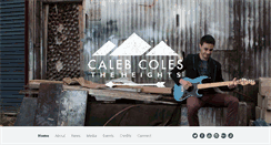 Desktop Screenshot of calebcoles.com